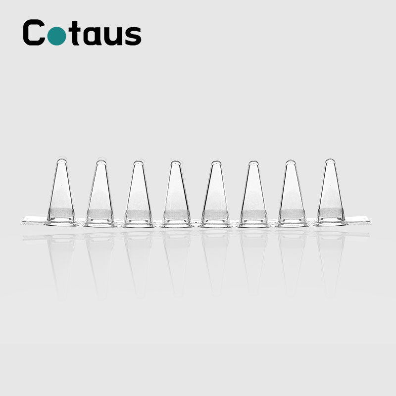 Διαφανή PCR 8-Strip Tubes 0,1 ml