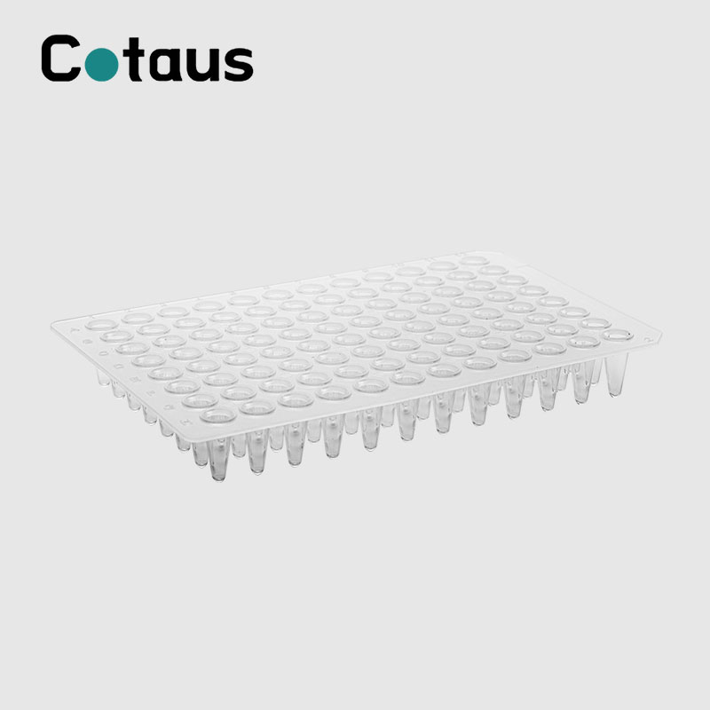 96 Well 0,1ml Transparent No Skirt PCR Plate